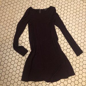 Express Violet Flowy dress